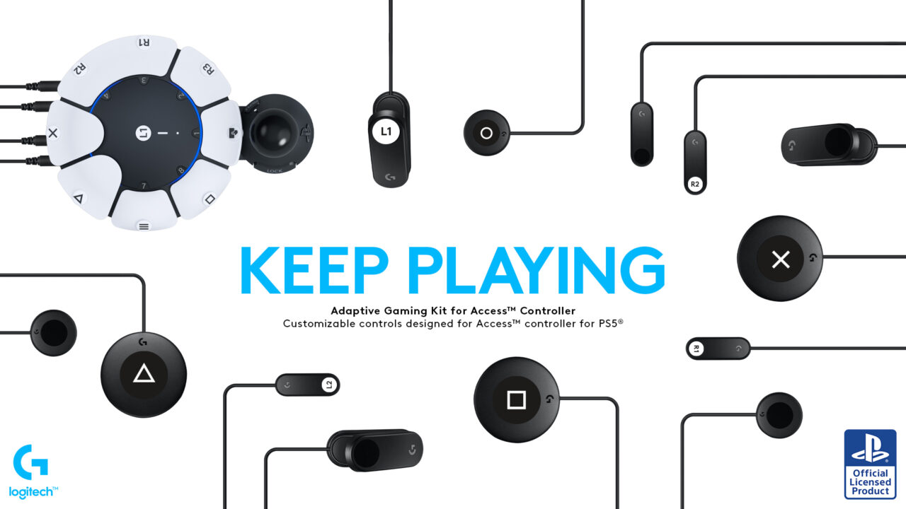 Logitech G Adaptive Gaming Kit voor Access Controller - Accessible ...