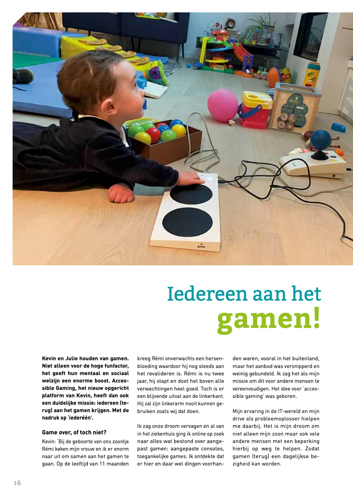 Accessible Gaming - Aangepast Gamen & Controller aanpassingen voor Xbox, PlayStation, Nintendo, PC, Android & iPhone