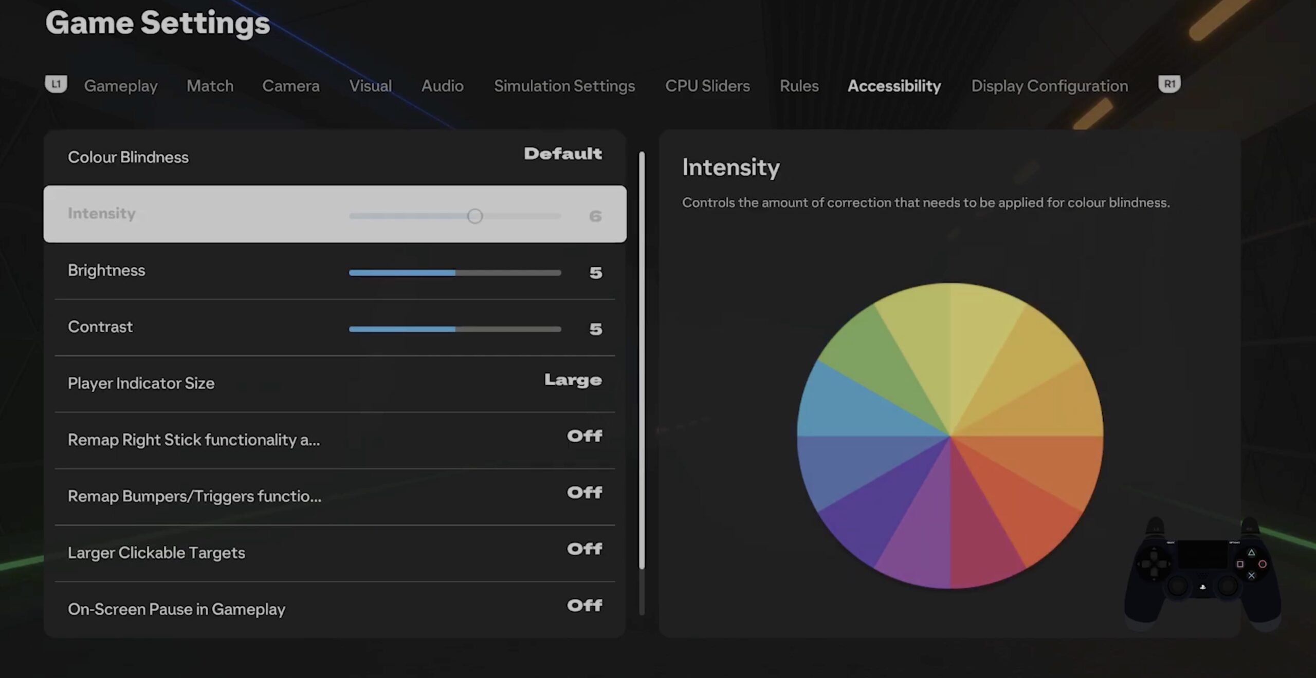 Accessible Gaming - Aangepast Gamen voor Xbox, PlayStation, Nintendo en PC - Fifa Settings